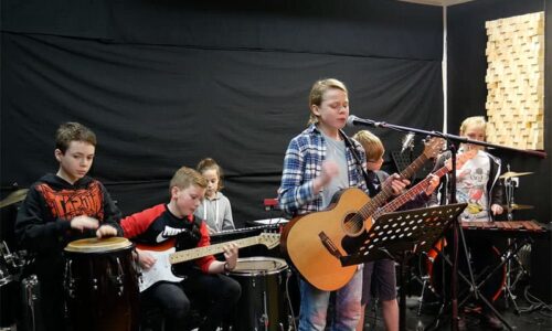 Students at Band Experience