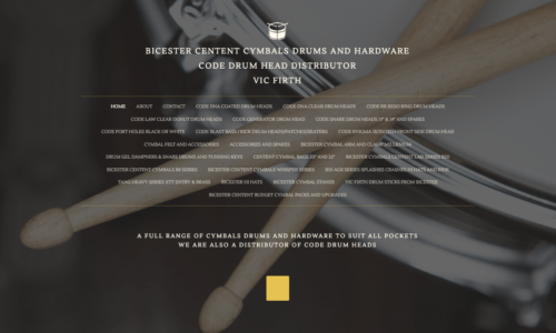 Bicester centent cymbals drums and hardware website