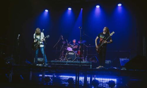 Screamin' Irene on stage