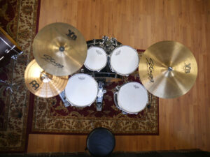 Studio B Drum Kit Overhead | 2021