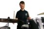 Richard H playing the drums