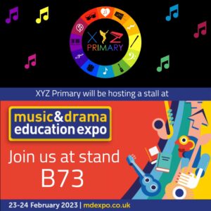 XYZ hosting a stand at the Music and Drama Expo