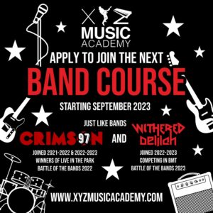 Apply to join the next XYZ Band Course