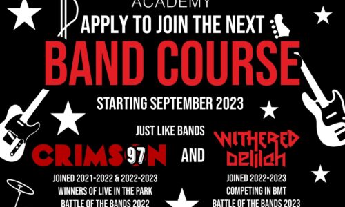 Apply to join the next XYZ Band Course