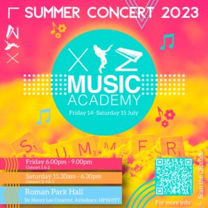XYZ Summer Concert 2023 Poster
