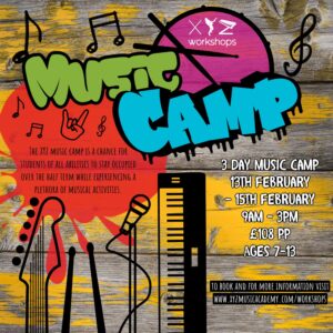 XYZ Music Camp Poster