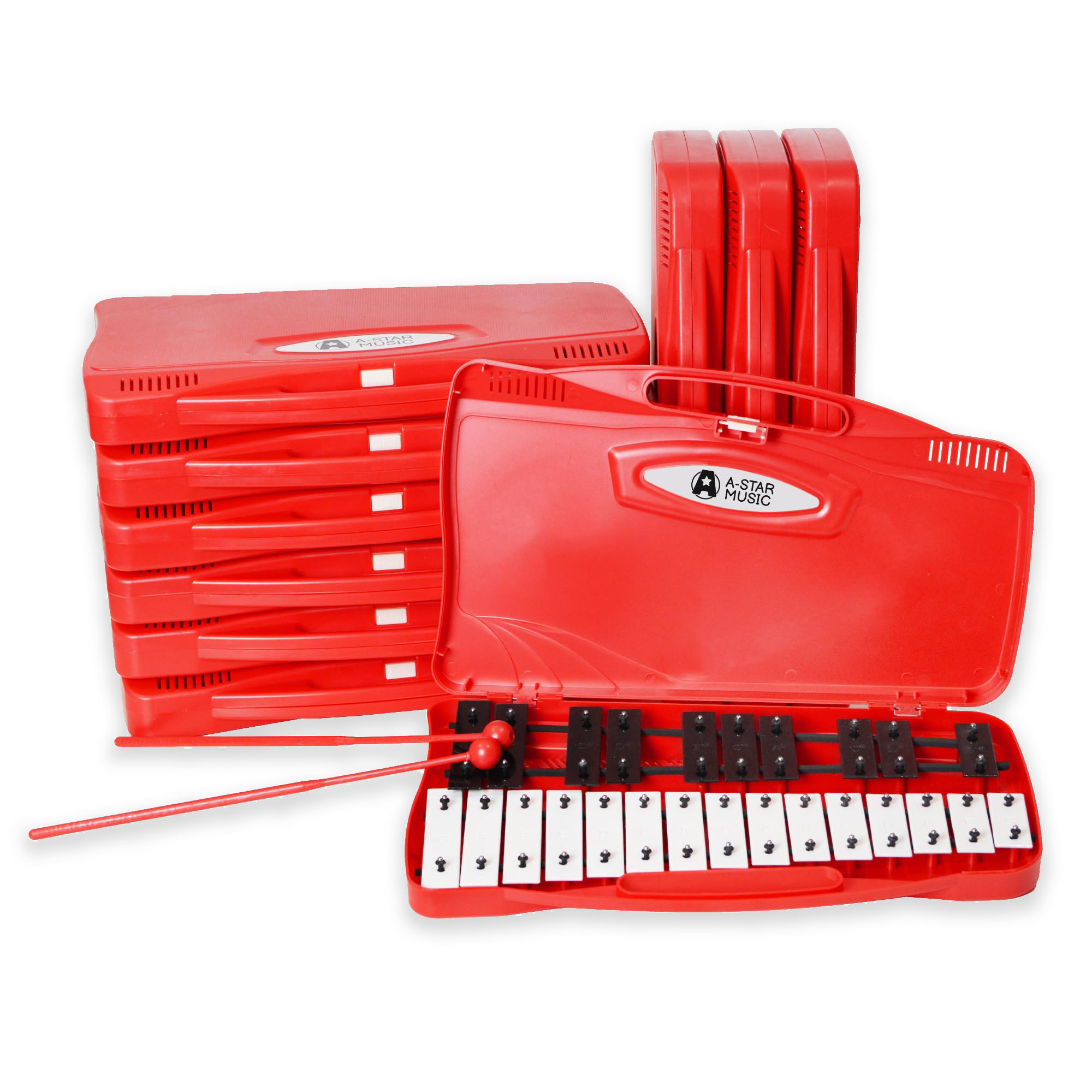 A-Star 25 Note Chromatic Glockenspiel Pack of 10