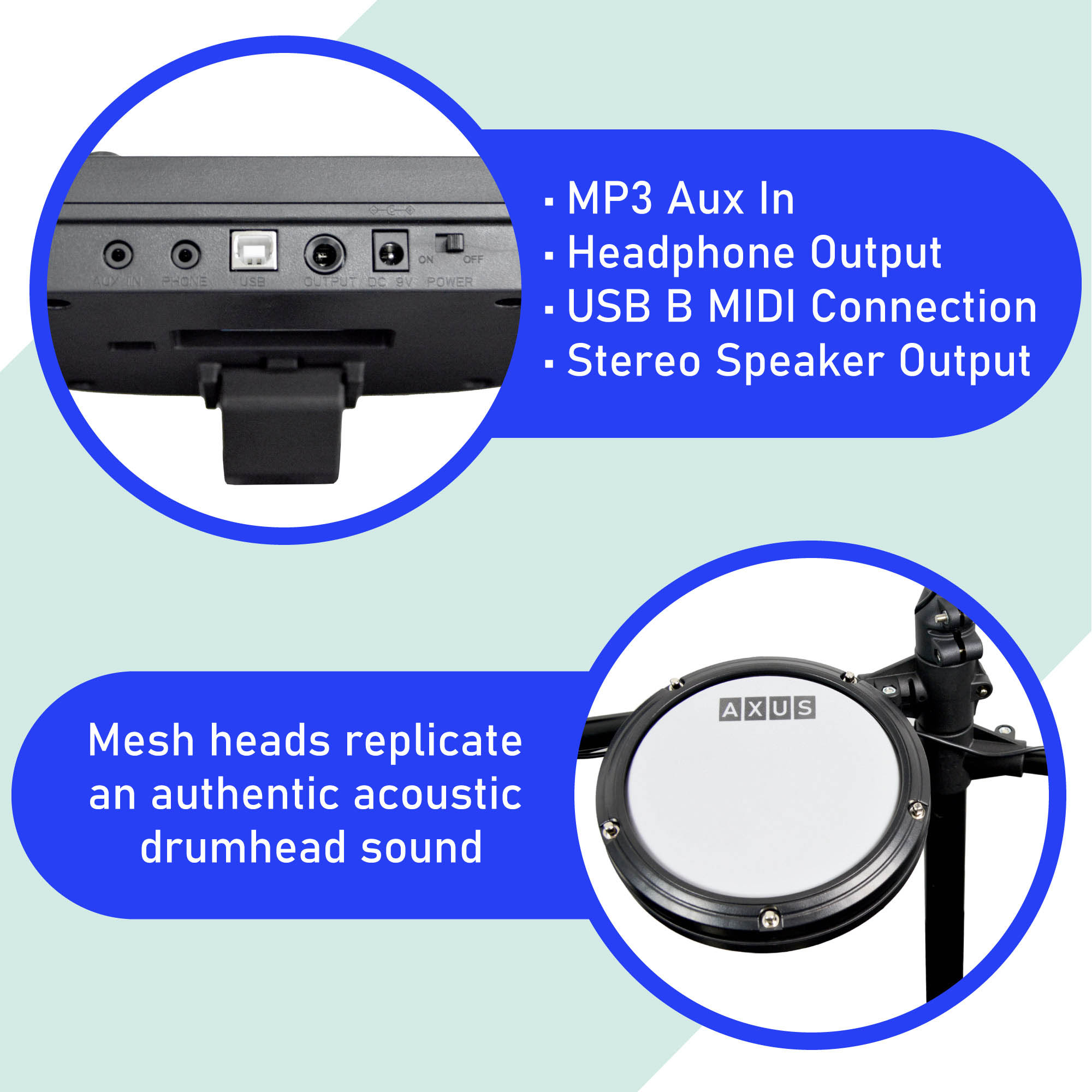 Axus AXK4 Digital Drum Kit | AXK4 - Image 2